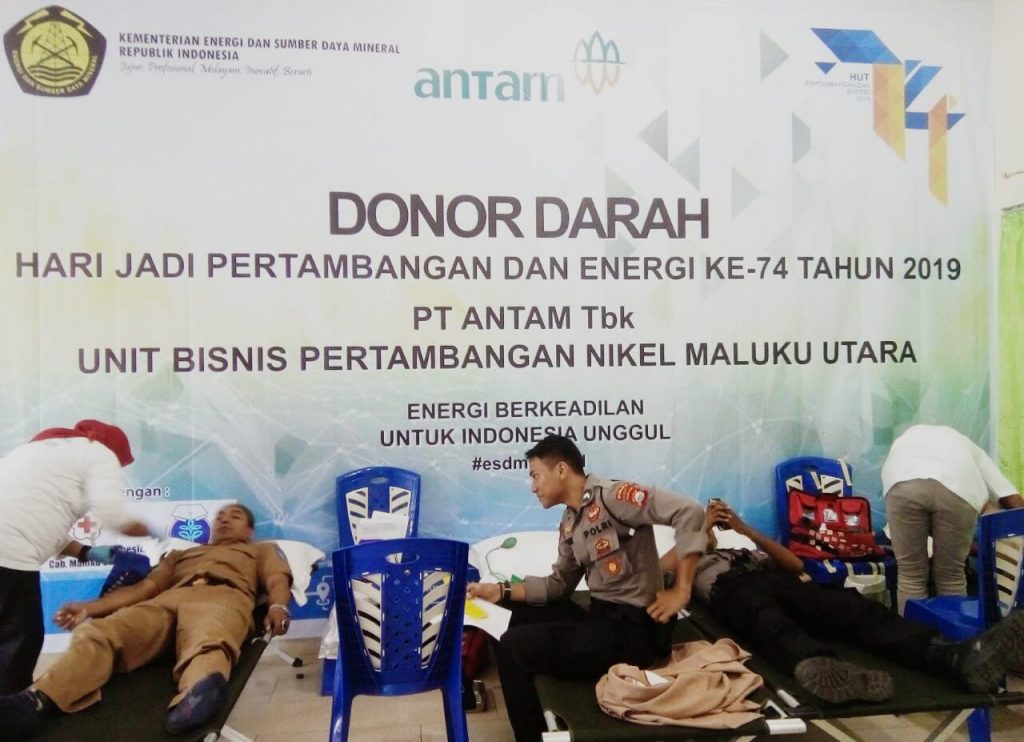 PT Antam Maluku Utara Gelar Donor Darah Lentera Inspiratif Berita