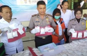 Bandar Perempuan Muda Dibekuk Satreskoba Polres Pelabuhan Tanjung Perak Surabaya