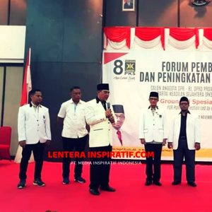 DR. MUHAMMAD KASUBA, Ajak Kadernya Bangkitkan Cita Cita Maluku Utara Melalui PKS.
