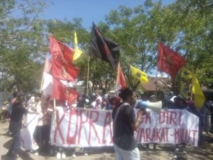 Mahasiswa KALAPA Tuntut Pemerintah Kab.Pulau Morotai Fungsikan Perusahaan Daerah
