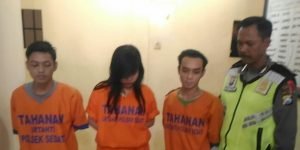 Asyik Pesta Sabu, Tiga Pemuda Dibekuk Polisi