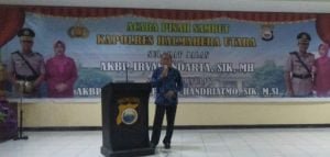 Pisah Sambut Kapolres, Bupati Halut Ucapkan Selamat Datang Kapolres Baru