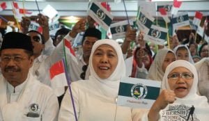 Khofifah Indar Parawansa Serukan Dukung Jokowi – KH. Ma’ruf Amin