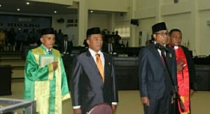 Sahril Hi Rauf Dan Beoni Laranga, Resmi Duduki Jabatan Wakil Ketua DPRD Halut