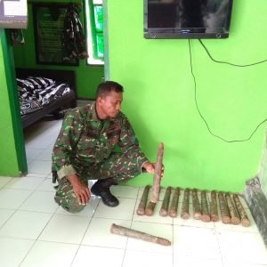 Babinsa Ramil Tobelo, Amankan Munisi