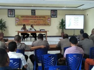 Polres Halut Gelar Latihan Pra Ops Lilin 2018