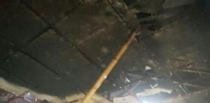 Ruang Perpustakaan SDN Gunung Sekar Dilalap Jago Merah