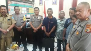 Demi Kamtibmas, Kapolres Halut Mediasi Antara Demonstran Dengan Pemda