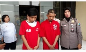 Cabuli Dan Cekoki Gadis SMA Dua Pemuda Diamankan Polrestabes Surabaya