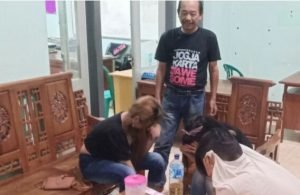 Gelar Pesta Miras, Empat Pemuda Diamankan Satpol PP Kota Kediri