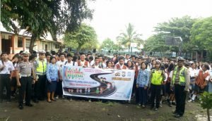 Agar Kalangan Millenial Taat Berlalu Lintas, Satlantas Polres Halut Gelar Sosialisasi