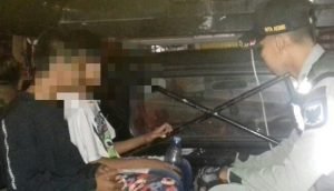 Dua Remaja Diamankan Satpol PP Kediri