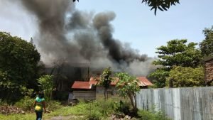 Gedung Seminari Santo Joseph Keuskupan Amboina Terbakar