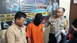 Peras Sopir Bajing Loncat Asal Tandes Diringkus Polsek Tandes