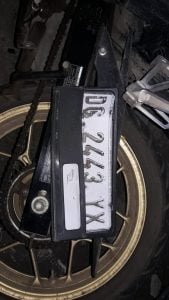 Tak Kuasai Kendali, Pengendara Sepeda Motor Terlibat Kecelakaan