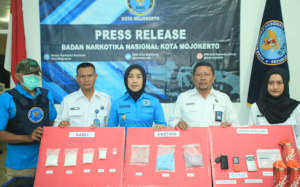 BNN Kota Mojokerto Ungkap Jaringan Narkotika