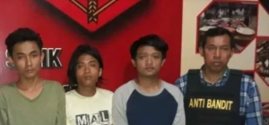 Lakukan Penjambretan Tiga Pemuda Diamankan