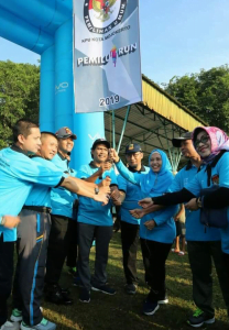 KPU Kota Mojokerto Gelar Pemilu Run