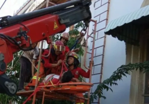 Karyawan Dinas Cipta Karya Tersengat Listrik