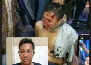 Tertangkap Basah Saat Mencuri, Pelaku Dihajar Masa