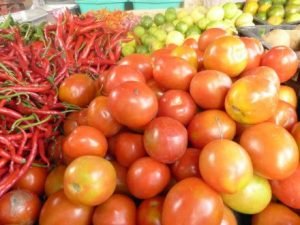 Tomat Dan Cabai Merah Di Pasar Tanjung Alami Kelonjakan