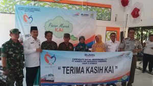 PT Kereta Api Indonesia (KAI) Gelar Pasar Murah Wujud Nyata Program BUMN Hadir Untuk Negeri