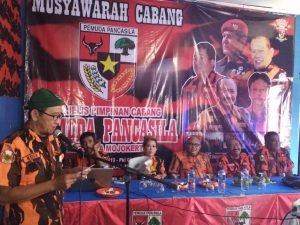 H. Ayub Busono Tetap Pimpin MPC Pemuda Pancasila Kabupaten Mojokerto