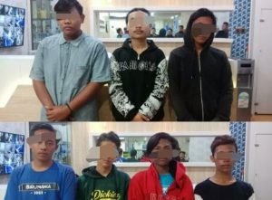 Asyik Pesta Miras, Tujuh Pemuda Dibekuk Polisi