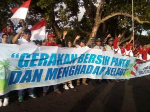 DKP Provinsi Maluku Utara, Imbau  Agar Masyarakat Tidak Membuang Sampah di Pantai
