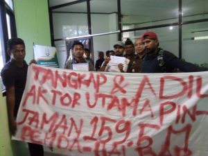 DPD PGK Halbar Gelar Demonstrasi di Kejati Malut