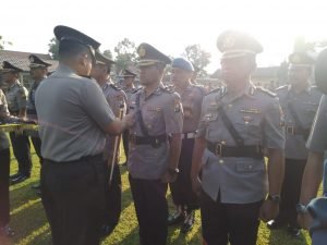 Tingkatkan Kinerja, Polres Jombang Lakukan Rotasi