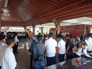 Ikrar Damai Calon Kepala Desa Se- Mojokerto , Tak Ada yang kalah Dan Menang, Siapakah Yang Menang