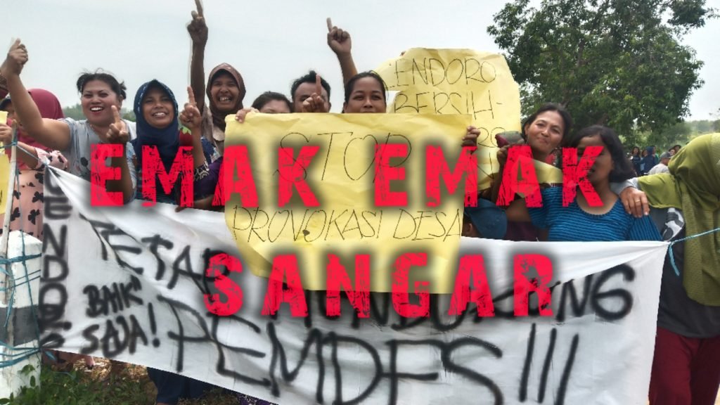 Viral, Video Emak Emak Nekat Gelar Aksi Dukung Pemdes Cendoro