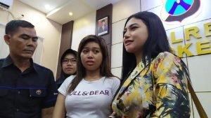 Icha Kharoline akhirnya diperiksa Reskrim Polres Mojokerto