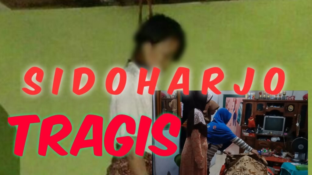 Viral, Emak Emak Di Sidoharjo Gedeg Gantungdiri