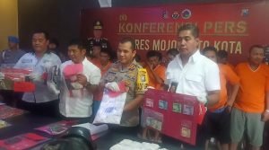 Rilis Akhir Tahun Polresta Mojokerto, Pelaku Tindak Pidana Masih didominasi Pengangguran