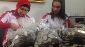 Pria Ini Beli Motor Rp 24 Juta Pakai Koin