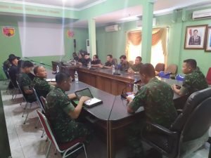 Korem 152/Babullah Kunjungi  Tim Aswasev Spamad