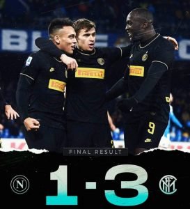Tundukan Napoli, Inter Kuasai Puncak Klasemen
