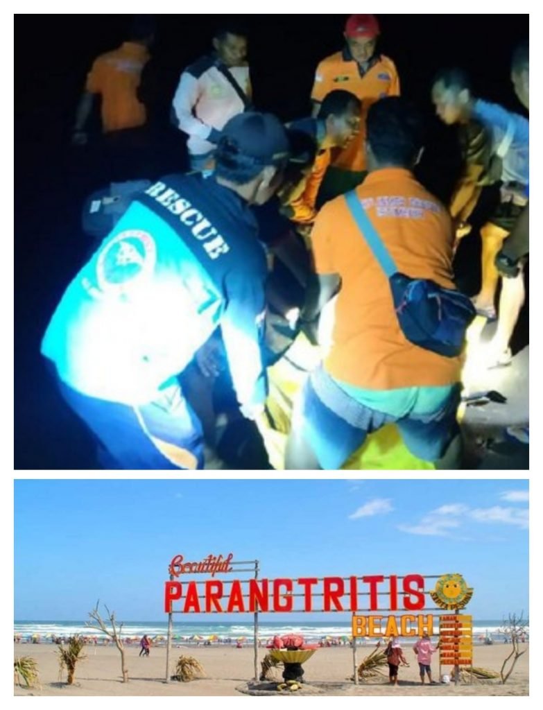 Satu Tewas-Satu Hilang Saat 7 Mahasiswa Digulung Ombak Parangtritis