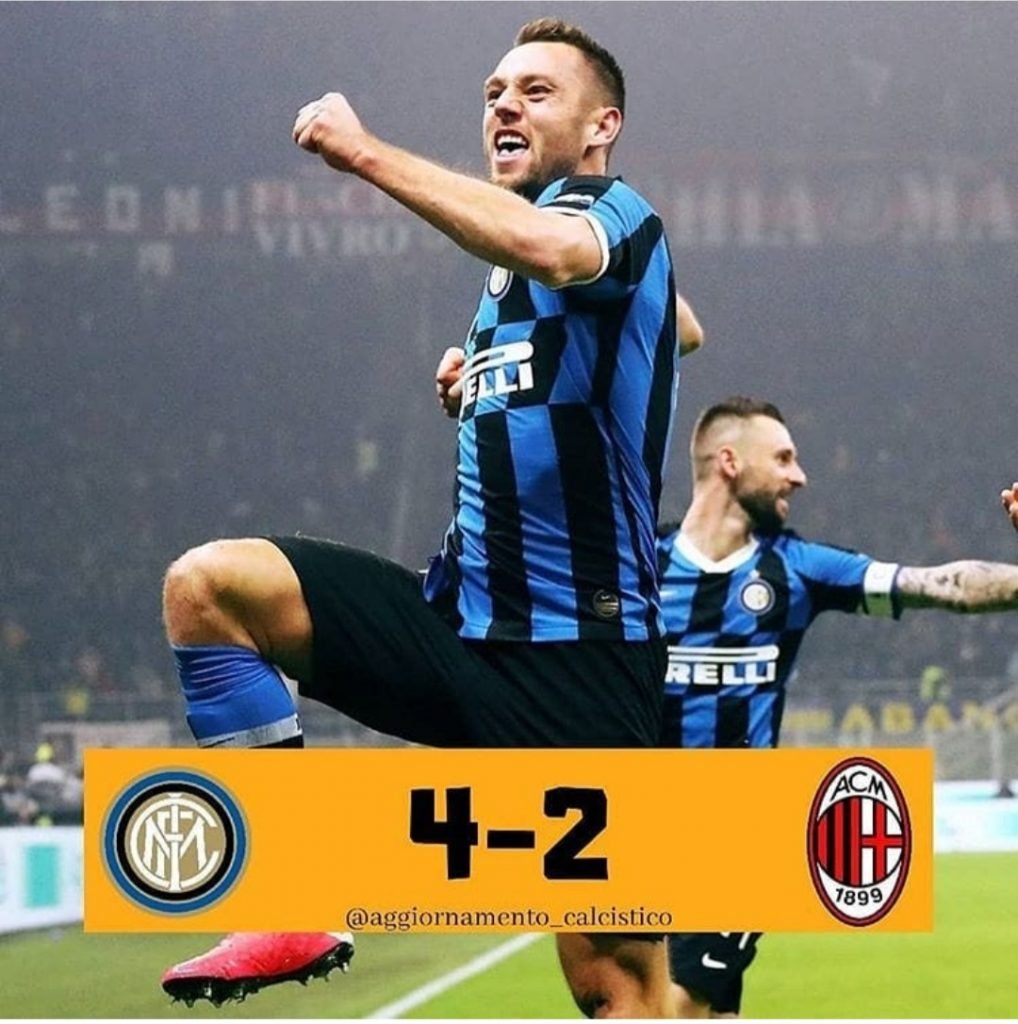 Derby Della Modonnina, Inter Gasak Milan 4-2