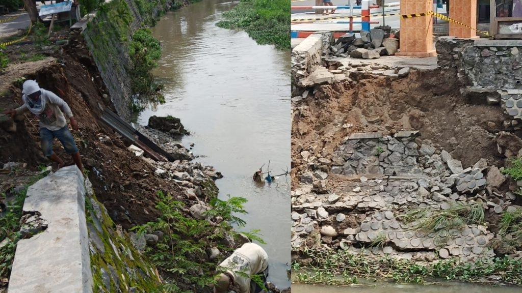 Tanggul Ambrol di Kali Sadar Terus Bertambah, Warga Kota Tak Bisa Tidur Nyenyak