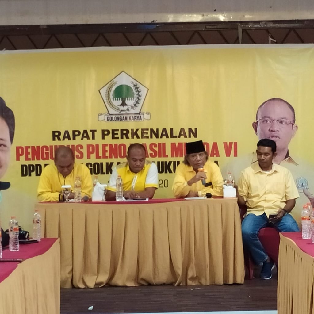 Pengurus DPD I Golkar Malut Gelar Perkenalan, Golkar Malut Lahirkan Dua Kepemimpinan
