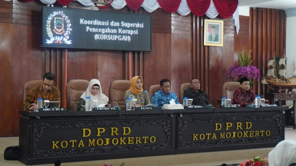 Bersama KPK, Kota Mojokerto Siap Laksanakan MCP Korsupgah