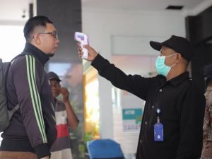 Antisipasi Penyebaran Virus Corona, Pemkot Mojokerto Lakukan Penyemprotan Disinfektan