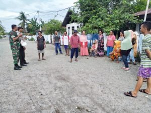 Satgas TMMD Ke-107 Kodim 1510/Sanana Berikan Penyuluhan Kepada Masyarakat Tentang Bahaya Narkoba