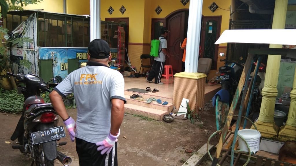 Video, Penyemprotan Disinfektan di Majelis Budhayana Indonesia