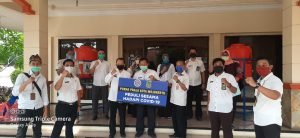 Wali Kota Mojokerto Terima Bhakti Purna Praja Peduli Covid-19