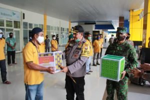 Rasa Syukur Kenaikan Tipologi Polda Malut B Ke A, TNI-Polri Salurkan Bantuan Kepada Masyarakat