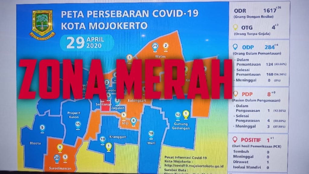 Video, Ning Ita Nyatakan Kota Mojokerto Jadi Zona Merah